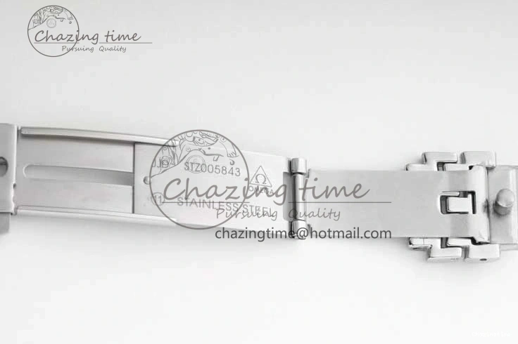 0107 Casual De Ville SS DIWF 1:1 Best Edition White Dial RG Markers on SS Bracelet MIYOTA 7847